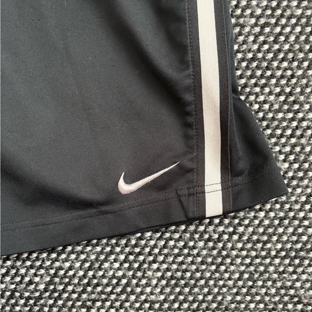 Nike Black Shorts with White Accents - Picture 3 of 4